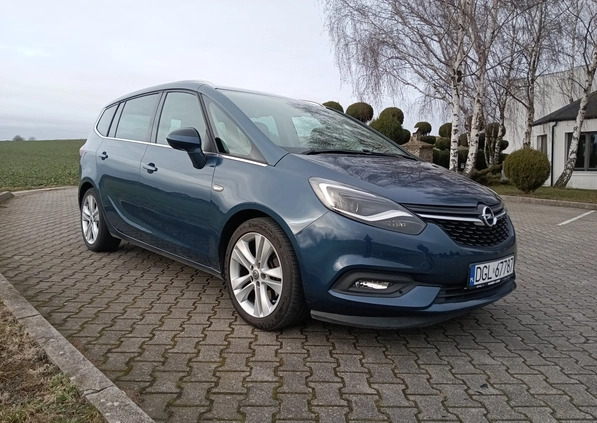 Opel Zafira cena 58000 przebieg: 110000, rok produkcji 2016 z Głogów małe 562